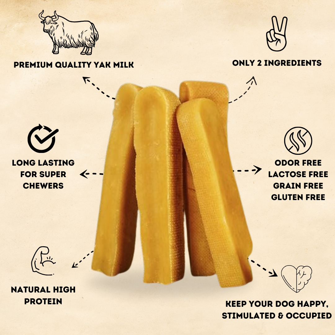 YAK CHEESE HIMALAYAN DOG CHEWS