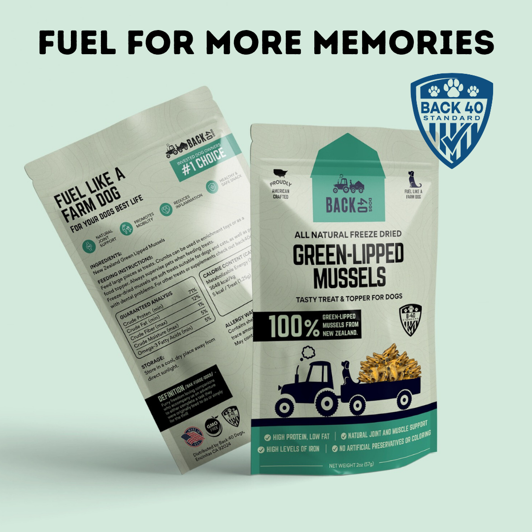 Freeze-Dried Green Lipped Mussels Bundles